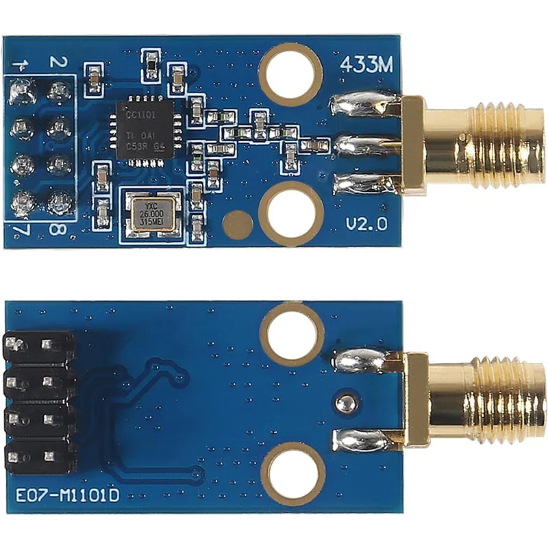 Moduł bezprzewodowy CC1101 433 MHz z anteną SMA Bezprzewodowy moduł nadawczo-odbiorczy dla Arduino