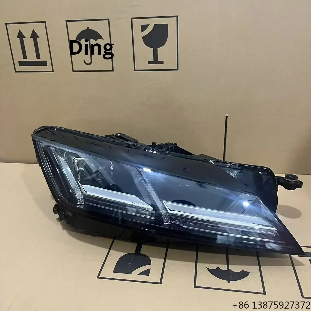 

Заводской хит продаж: Новая светодиодная фара в сборе для TT/TTS (2017-2020), оригинальная, демонтированная с завода, передняя фара автомобиля