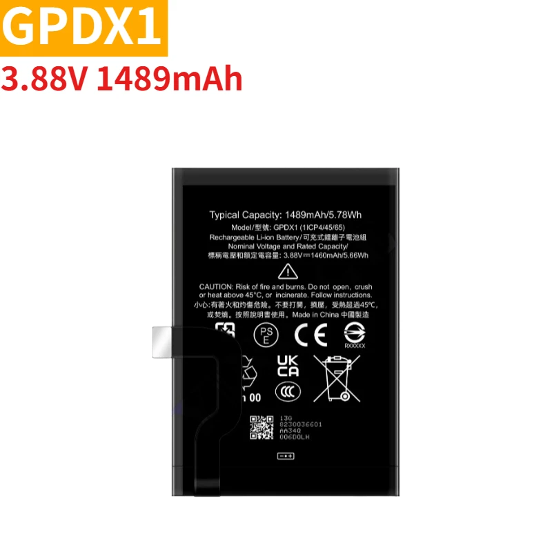 High Quality GPDX1 GT6SS Phone Battery For Google Pixel Fold Brand New Replacement Battery