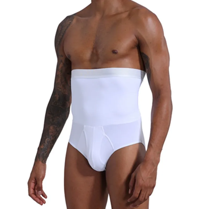 

Mens Slimming High Waist Body Shaper Soft Breathable Tummy Control Shaping Briefs Men Underwear Male Compression Panties Shorts
