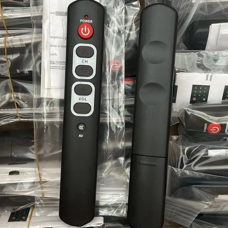 Smart Learning Remote Control TV Remote Control 6 Large Buttons For TV, Set-Top Box, DVD, VCR