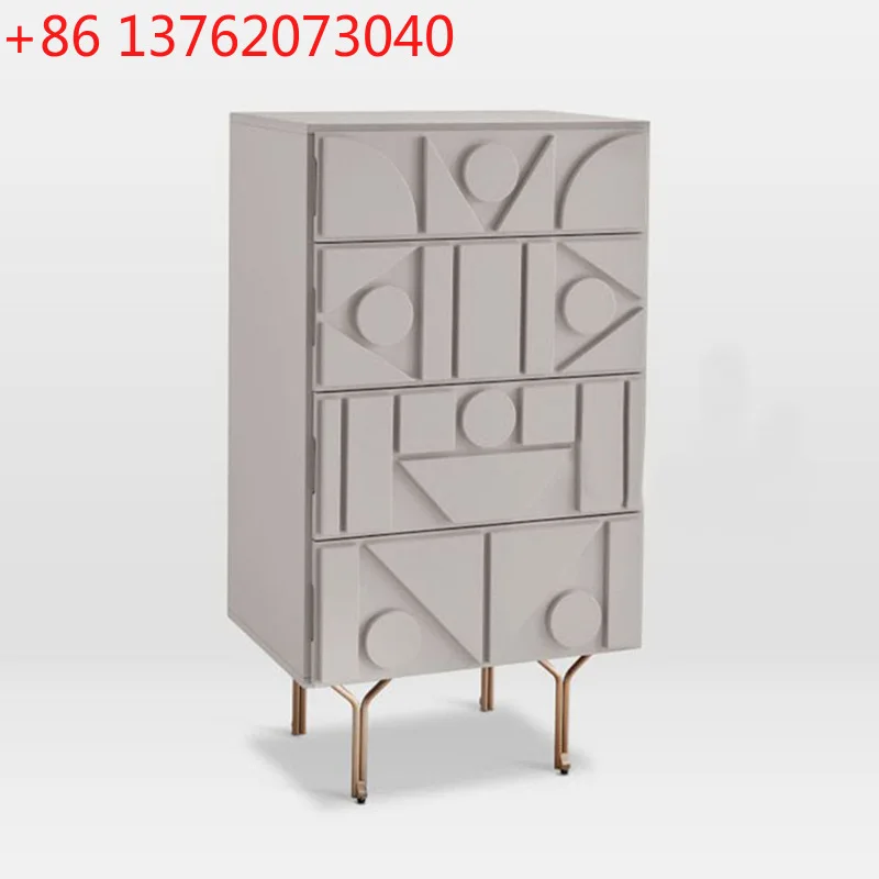 

Серый нагрудный шкаф с рояльной краской, креативный индивидуальный ТВ-шкаф, современный простой нагрудный шкаф