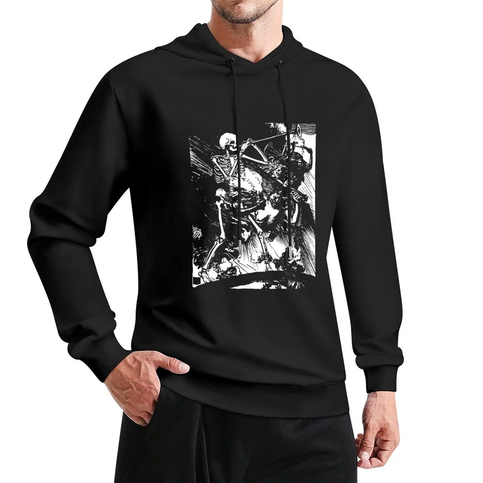 

Memento Mori 1 Pullover Hoodie autumn jacket men korean autumn clothes anime clothing japanese hoodie