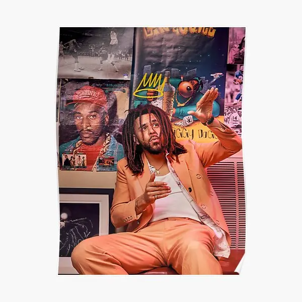 

Настенный постер J Cole King Cole World, картина для украшения дома, винтажная современная картина без рамки