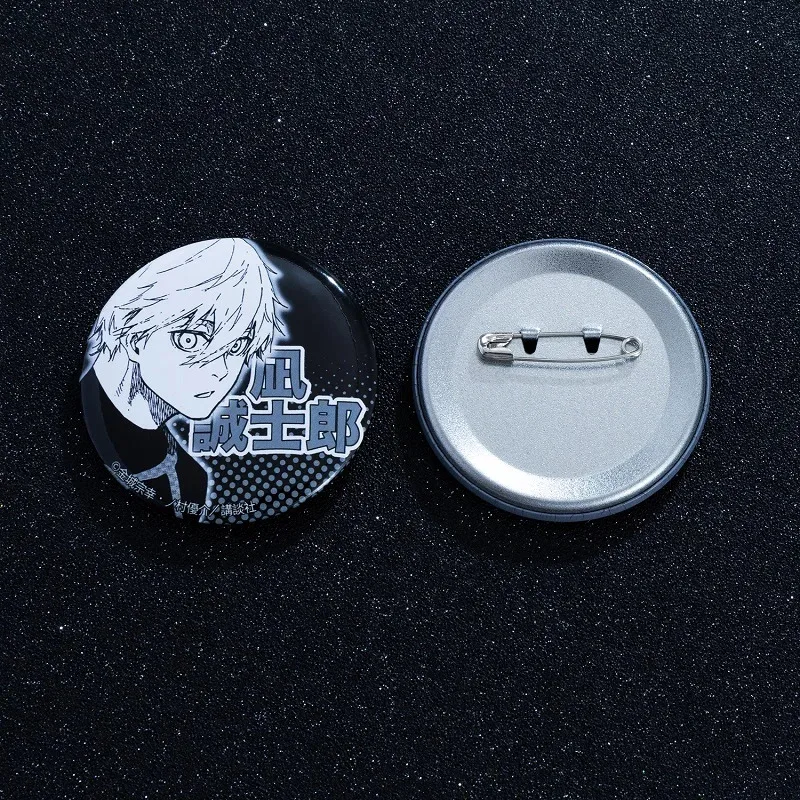 Брошь Isagi Yoichi с синим замком Shidou Ryuusei, значок, эмблема Chigiri Hyoma, булавка для косплея, аксессуары, набор оловянных подвесок Nagi Seishiro