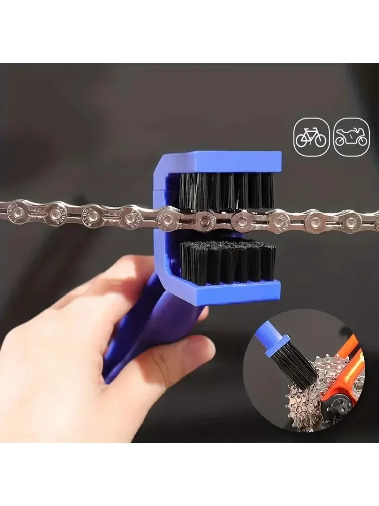 AliExpress Motorcycle bike chain cleaning plastic brush gear checker brush mountain bike outdoor cleaning scrubbing tools