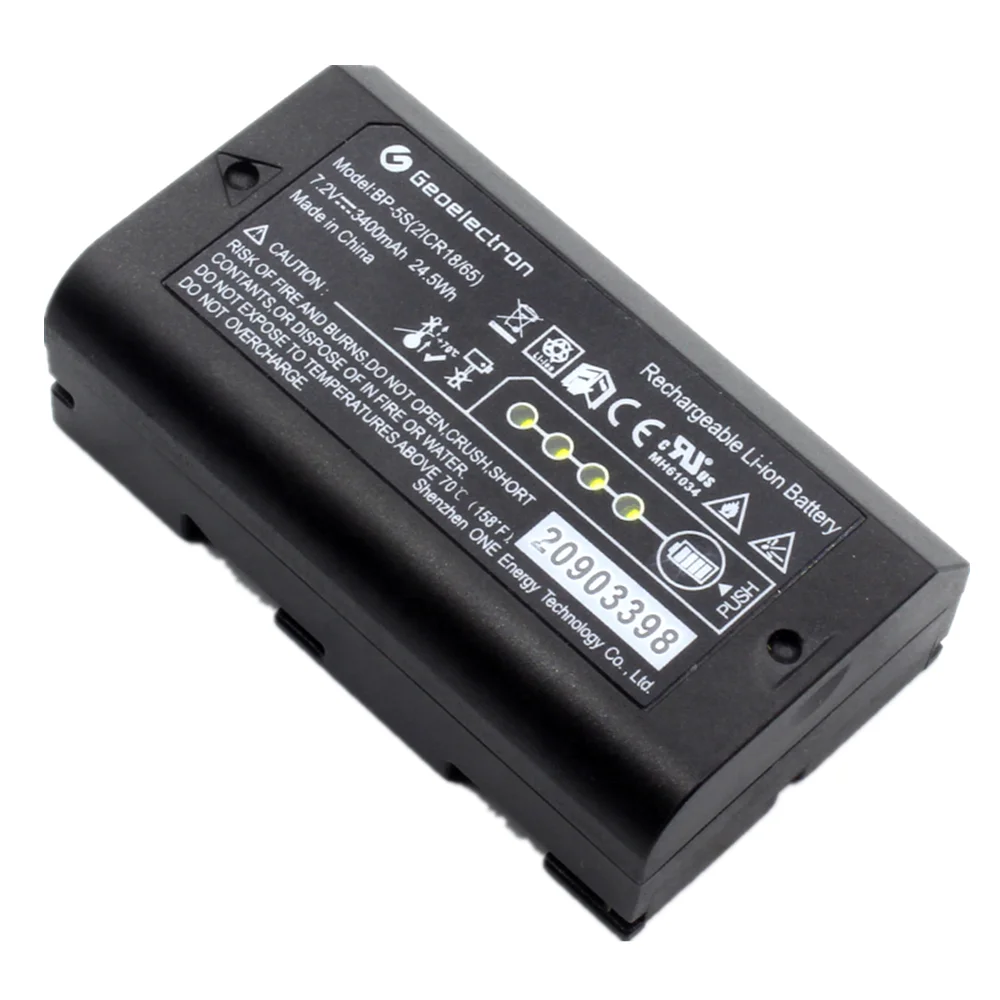 New BP-5S Battery 7.2V 3400mAh compatible with  X11 Data Controlle  A90  P9-G P9-II S6 S9