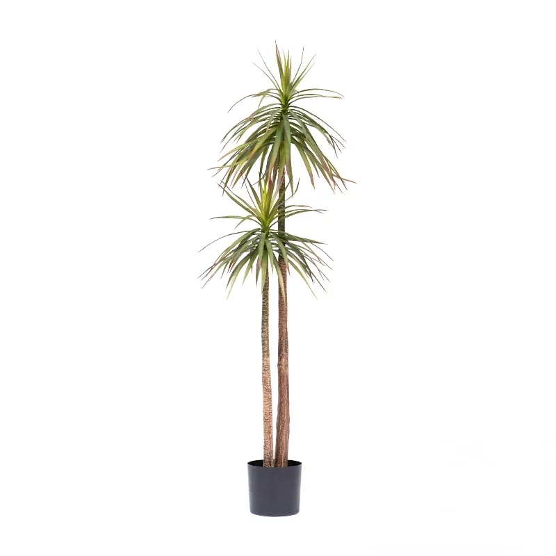 

High-End Simulation Plant Dracaena Marginata Dracaena Fake Trees Indoor Living Room Large Green Plant Bonsai Landscaping