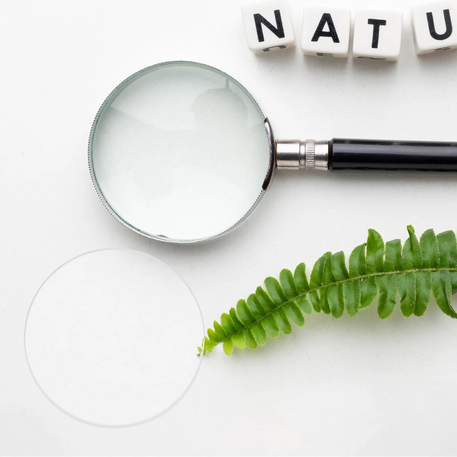 

10Pcs Acrylic Magnifying Lens Double Convex for Optics Experiment Learning Aid Physics Laboratory Equipment Replacement Lens Set