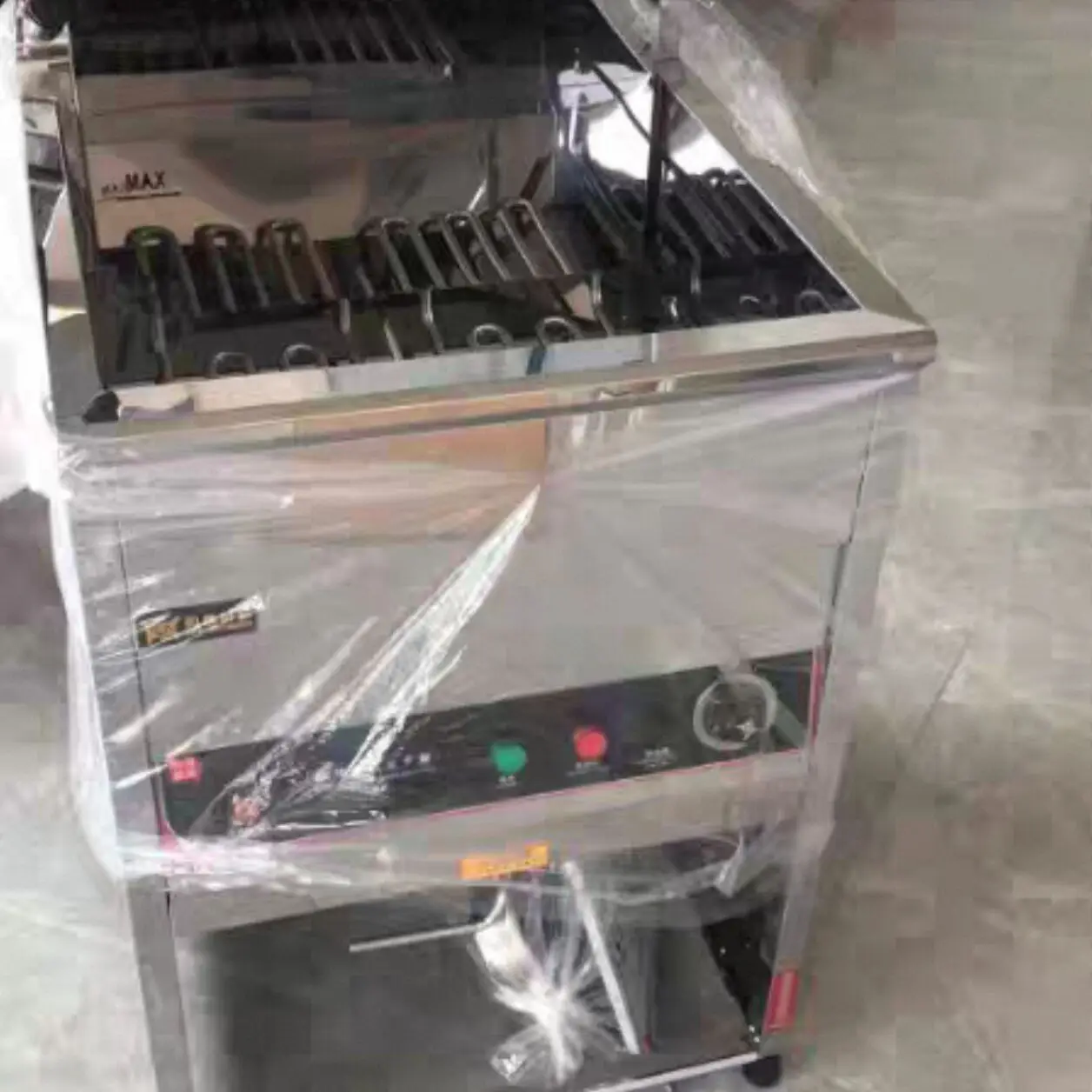 220V Fryer Luxury Vertical Stainless Steel Commercial Equipment Precise Temperature Control Electric Fryer