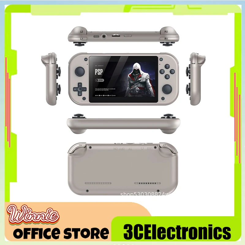 

M17 Handheld Game Console 4.3-Inch Ips Screen Retro Handheld Game Console Open-Source Linux System Portable Handheld Device