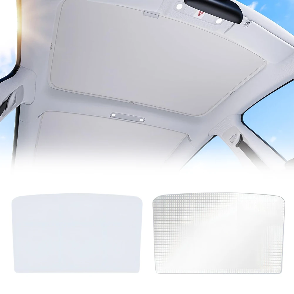 UV Reflector Cover Block Roof Sunshade Heat Insulation Car Roof Sun Visor for Tesla Model 3 Y 2020-2024 Accessories