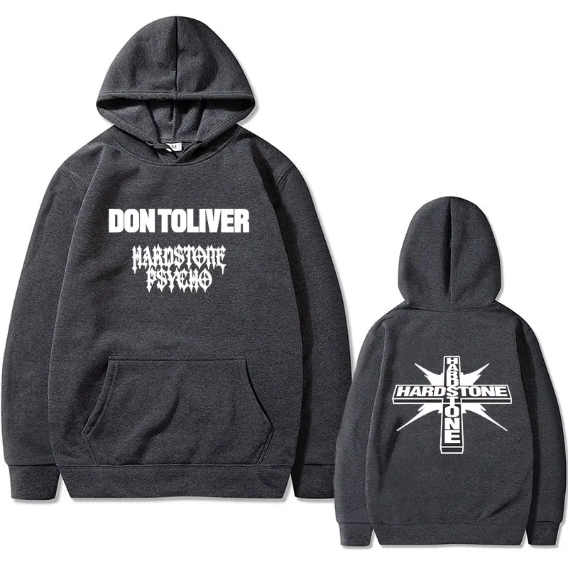 Hot Sale New Rapper Don Toliver Hardstone Psycho Hoodie Men Women Hip Hop Rock Oversized Hooded Tracksuit Unisex Fleece Hoodies