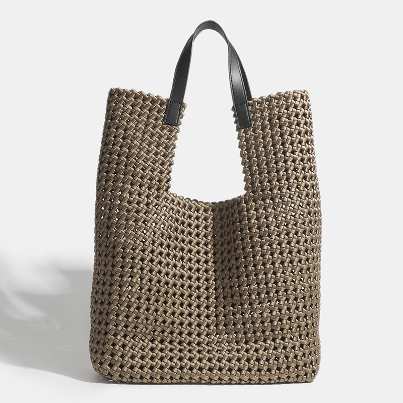 

High Quality Ladies Handbags Hotsale Low Prices Pu Leather Daily Woven Handbag For Women Brand Luxury