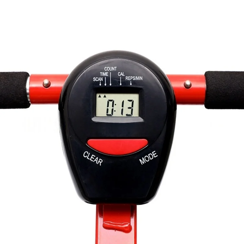 Simulated Rowing Machine Rehabilitation Equipment Indoor Hydraulic Rowing Abdominal Rowing Machine for Unisex Home Foldable