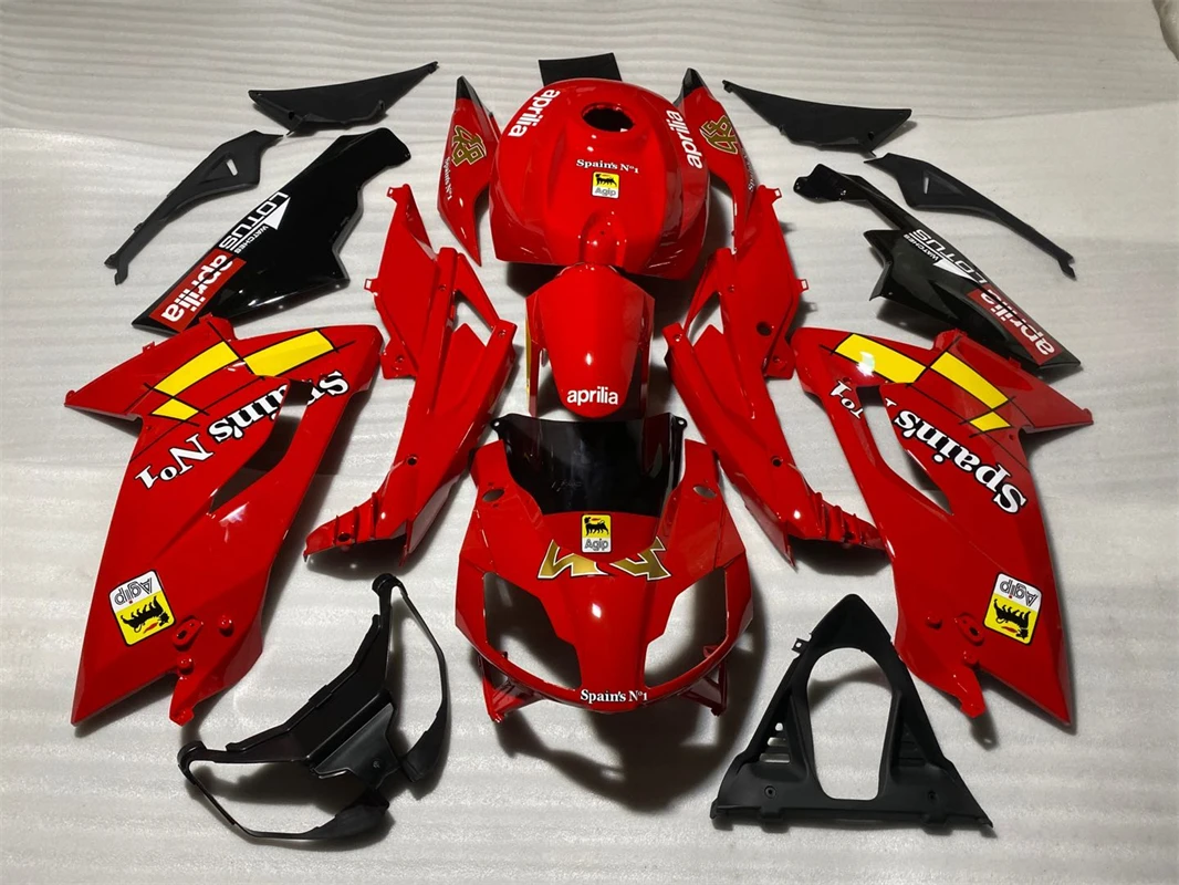 New ABS Fairings Kit Fit For Aprilia RS4 50 125 rs125 06 07 08 09 10 11 2006 2007 2008 2009 2010 2011 Bodywork Set Cool red