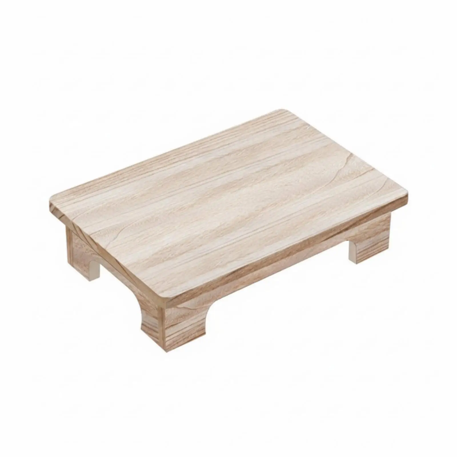 Japanese Tea Table Solid Wood Japanese Floor Table Compact for Window Corner