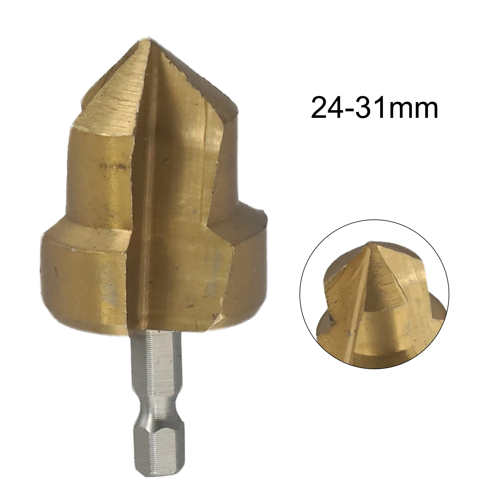 1/2/3pcs Punta da trapano per espansione tubo dell'acqua Codolo esagonale Puncher centrale Strumento di collegamento tubo dell'acqua per idraulico Riparazione utensili elettrici
