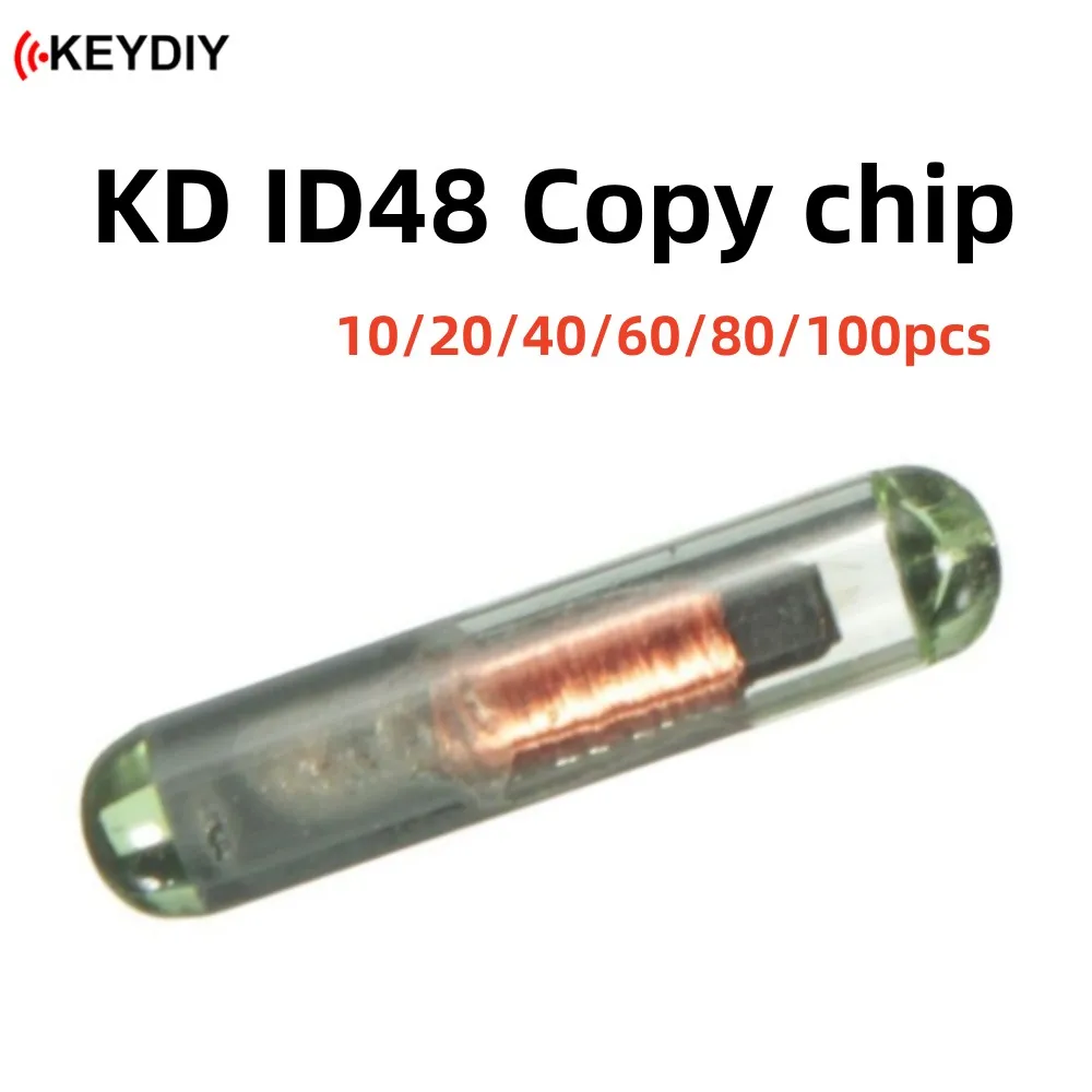 Chip transpondedor KD 48 KD48 ID48, Chip de copia para programador de llaves KDX2 10/20/40/60/80/100