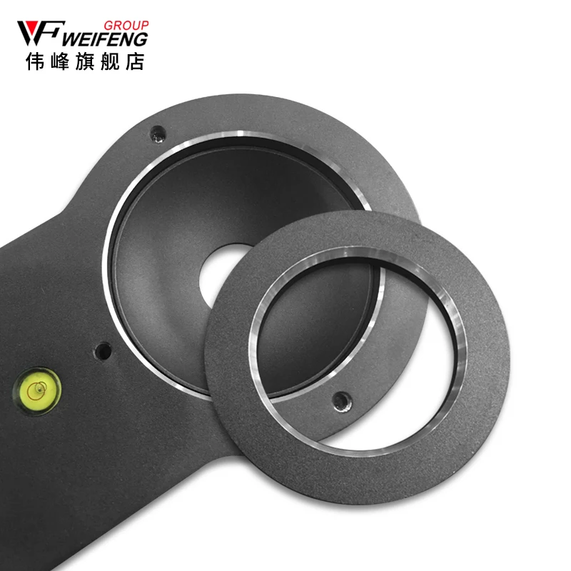Weifeng 9115 Professional Camera Rocker Slr Tripod Pulley Set Photography tripod with dolly Shooting Video Wedding Film