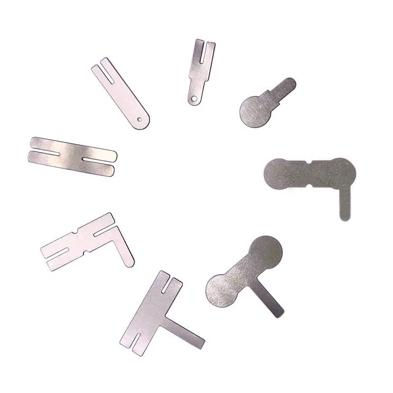 50 stücke 18650 Lithium-Batterie Nickel Blatt Polygonale Batterie Nickel Blatt Für Spot Schweißen Maschine Batterien Anschluss Blätter – Detail 1