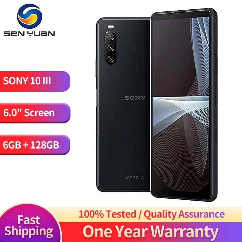 original sony xperia 10iii 10 iii 5g xq bt52 versao japonesa 60 6gb mais 128gb snapdragon octa core desbloqueado telefone movel 01