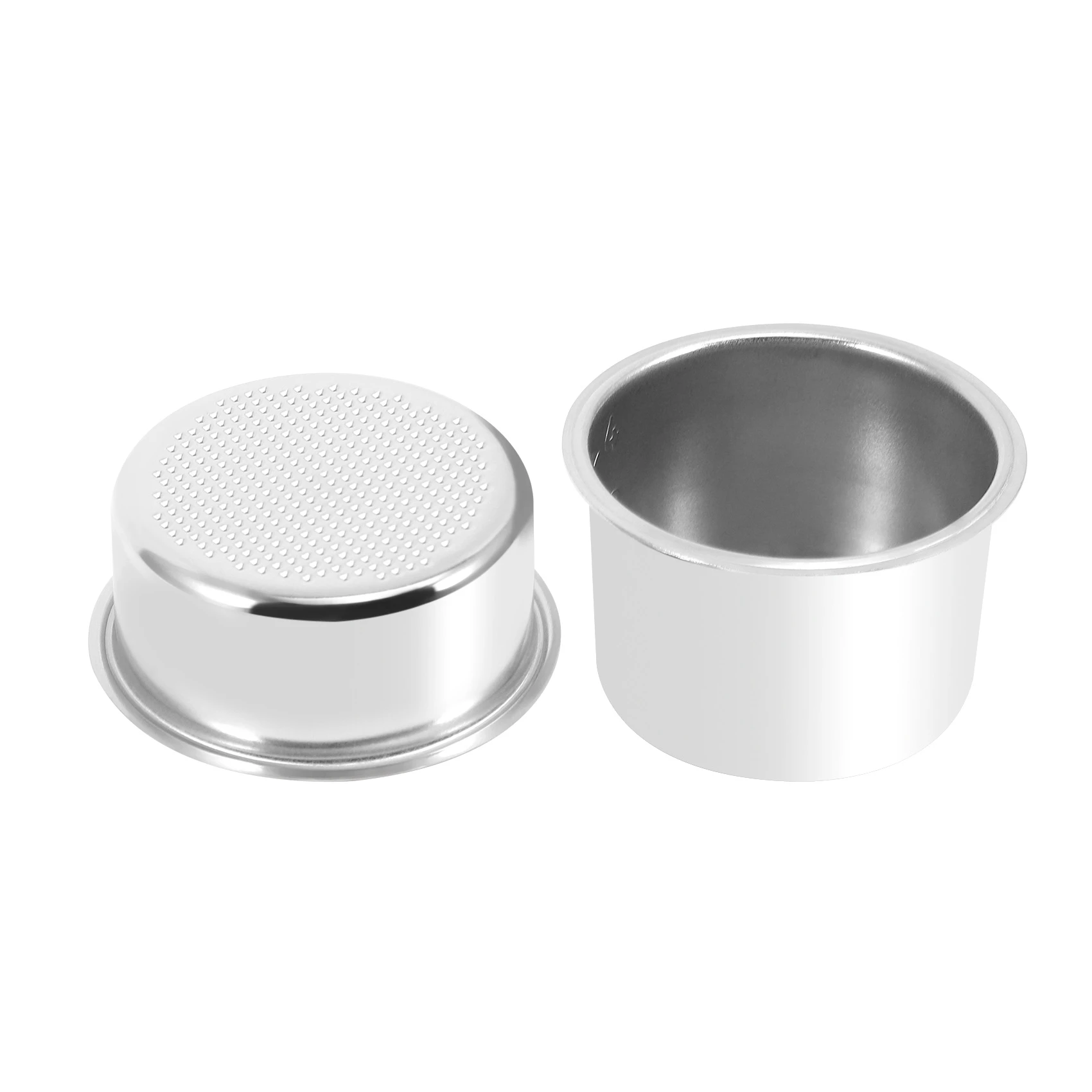 Cesta de filtro de repuesto para café, portafiltro sin fondo para máquina de Espresso Delonghi, 51mm, 2/4 tazas, JAS