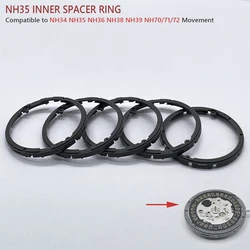 Original NH35 Movement Spacer Ring Parts Fit to NH34 NH35 NH36 NH38 NH39 NH70 NH71 Movement Plastic Inner Cover Holder Grey Ring