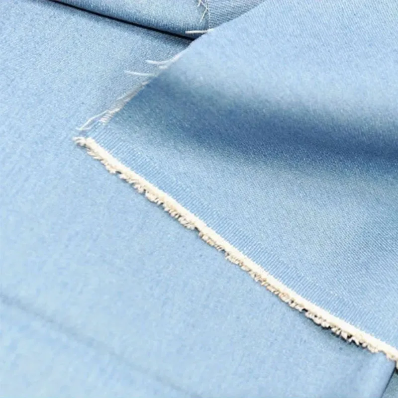 4 Pieces of 50*50 Cm Denim Fabric, with a Vintage Washed Finish, Suitable for DIY Bag Patches, Sewing, Embroidery Backing - view 4