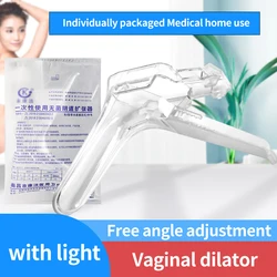 1Pcs Clear Vagina Expansion Device with Lights  Medical Feminine Hygiene Adult Genitals Anal Vaginal Dilator Colposcopy Speculum