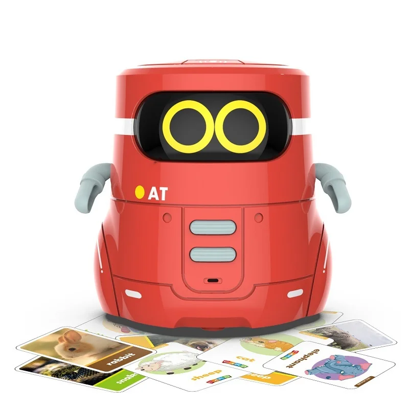Robot inteligente AI con Sensor táctil de interacción por voz, juguete educativo de aprendizaje para niños, grabadora de mensajes de voz, desarrollo temprano
