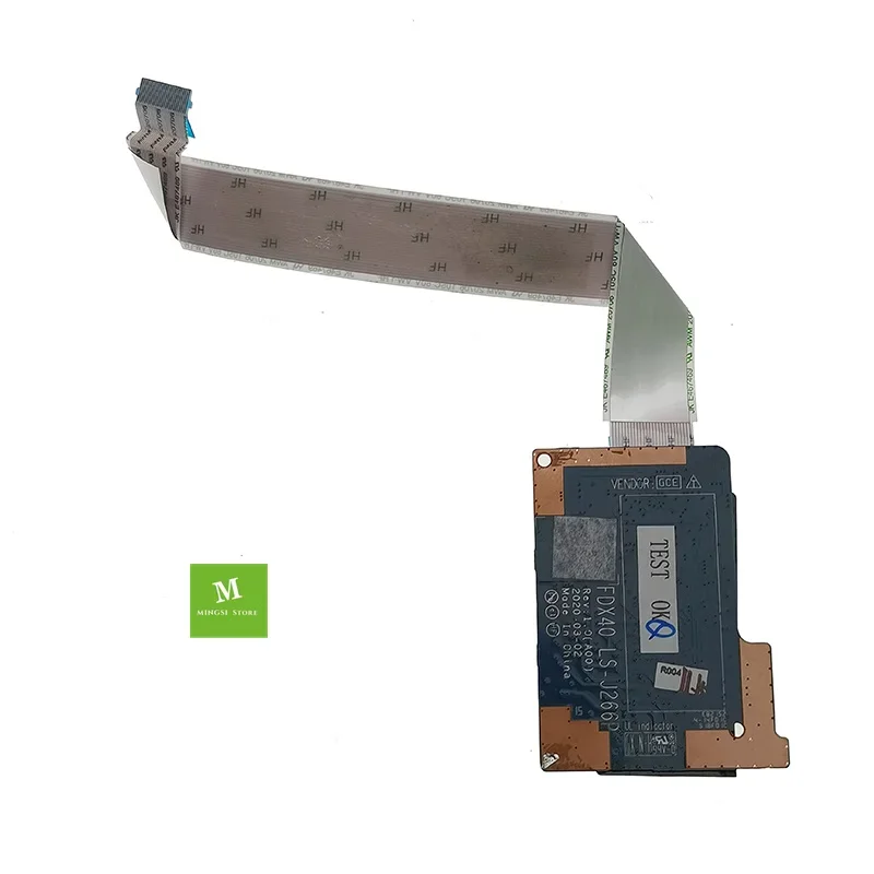 

ДЛЯ Dell Latitude 7410 ПЛАТА КЛАВИАТУРЫ LS-J266P КАБЕЛЬ 0W1VHF W1VHF