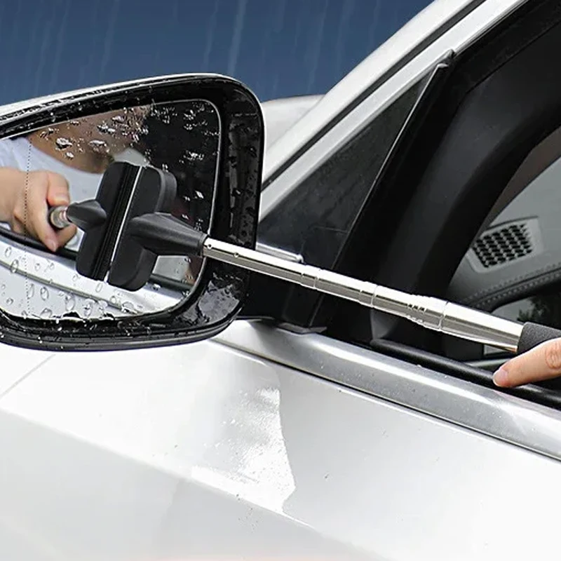 New Handle Wiper tablet Glass Window Cleaning Tool Windshield Car front Window Cleaner Clean Mirror Rearview car accessories