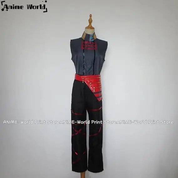 《Custom Size》Your Turn to Die Punk Lady Reko Yabusame Outfit Cosplay Costume