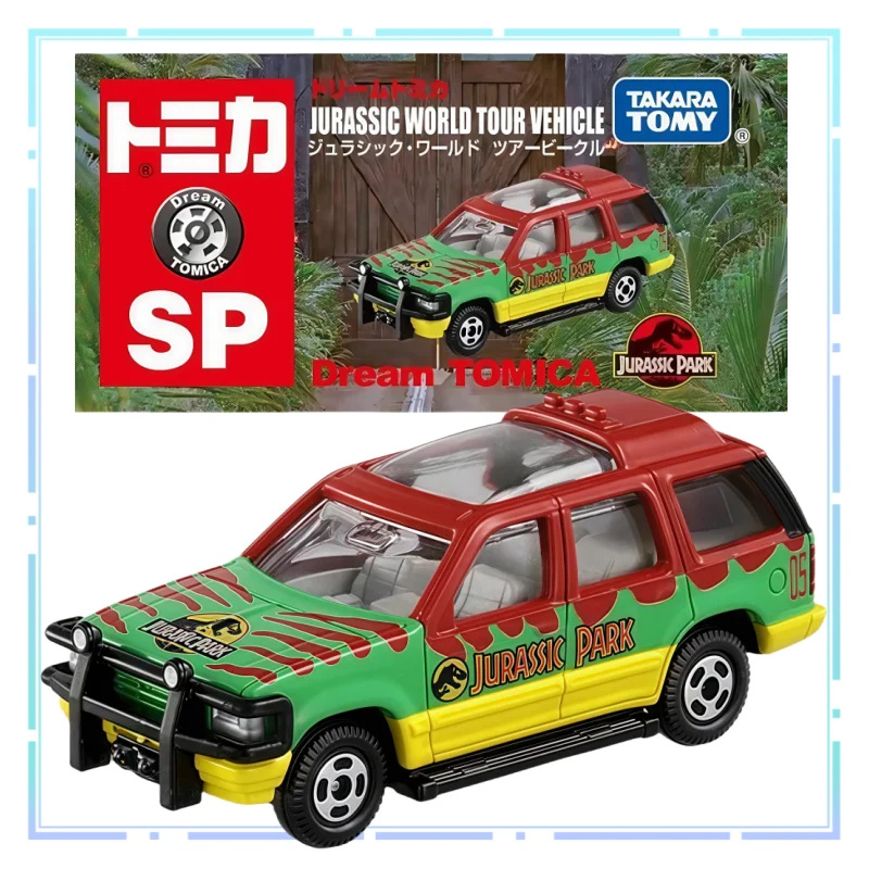

Модель автомобиля из сплава TOMY TOMICA Dream Jurassic World TOUR Ford, коллекция моделирования автомобиля, декоративные предметы, праздничные подарки