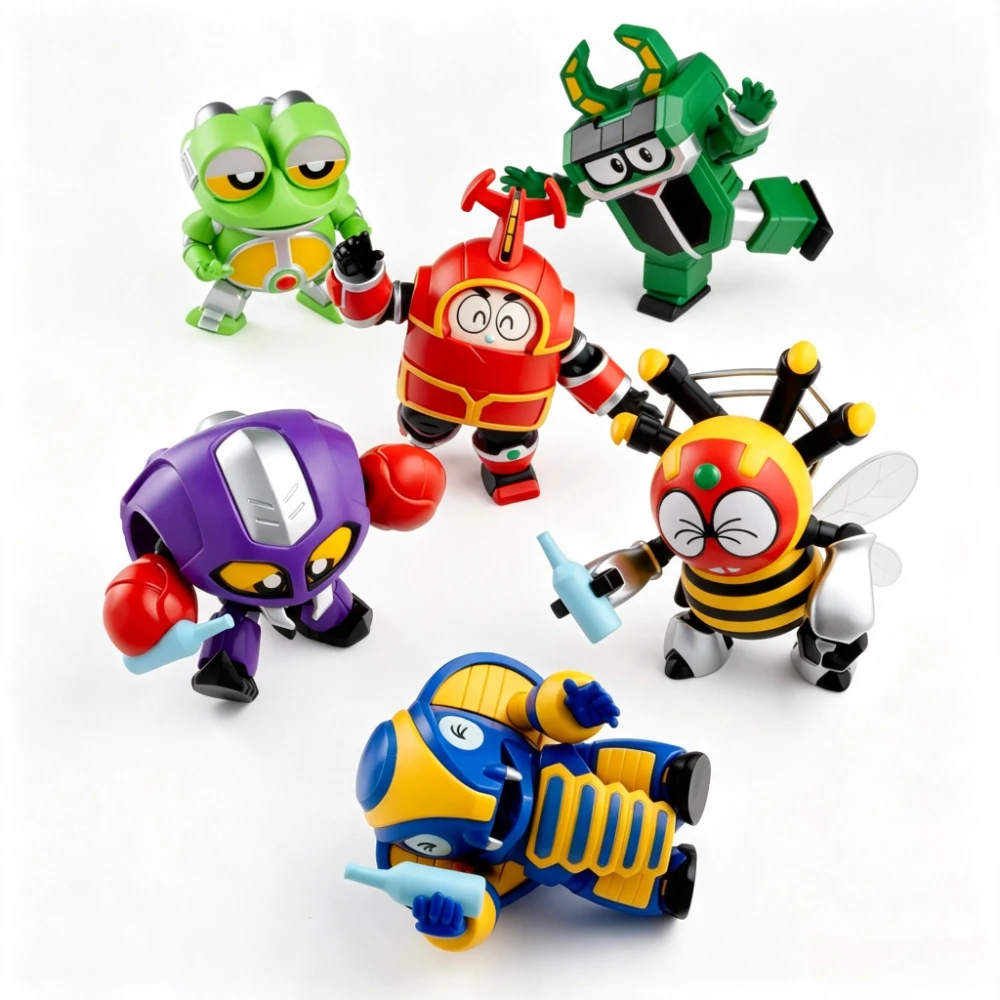 B-Robo Kabutack Let's Dance Blind Box Beetle Robot Fridge Magnet Figure Doll Model Anime Desktop Ornament Mystery Bag Toys Gifts view 2