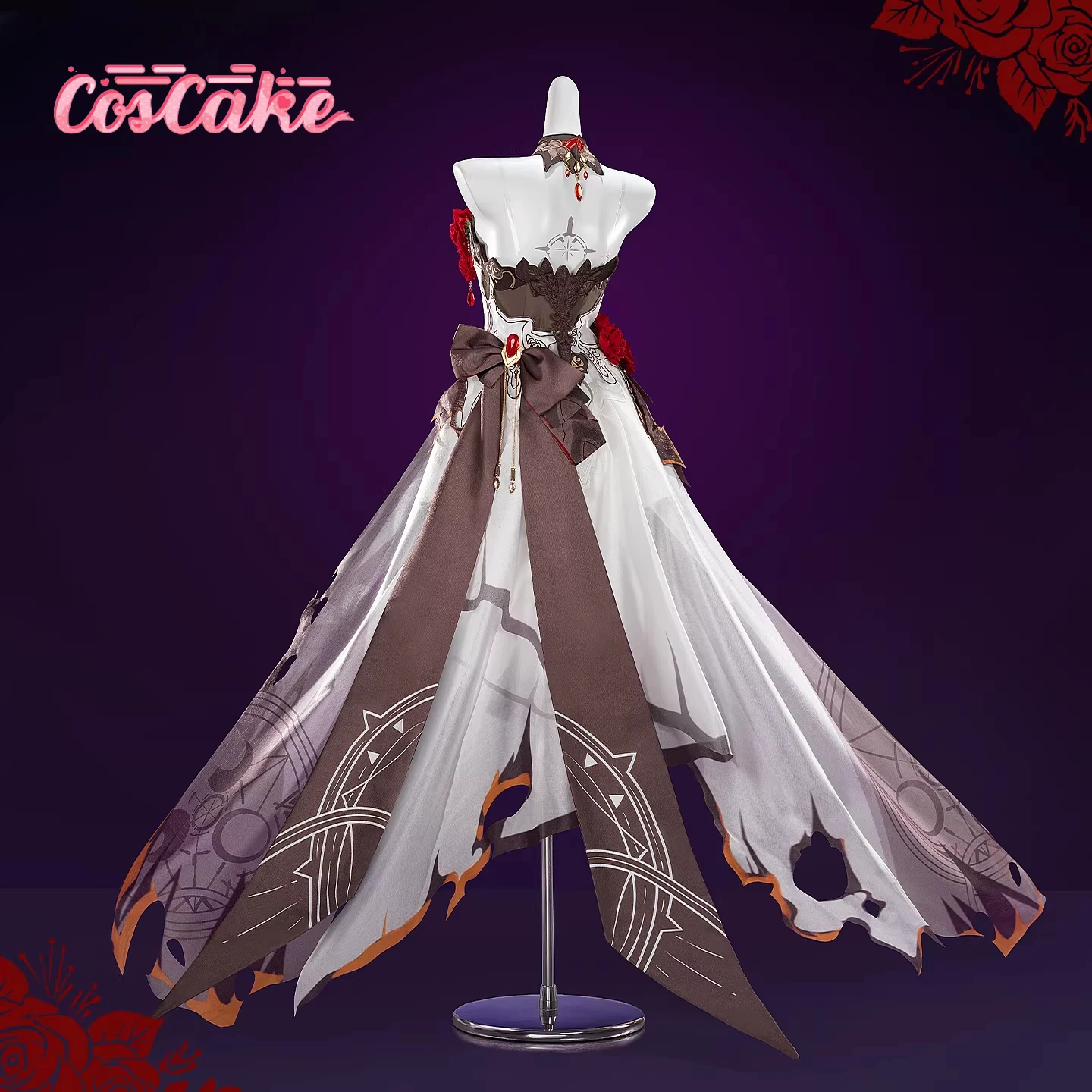 Cosplay de Theresa Apocalypse Eternal Vow del juego Honkai Impact 3, Theresa Apocalypse Lunar Vow: Crimson Love Eternal Vow