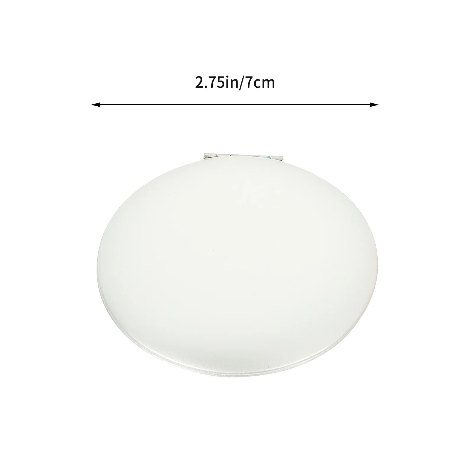 2 個ポータブル折りたたみ式コンパクト化粧鏡両面ミニトラベルポケットバニティミラー女の子用コンパクトミラー