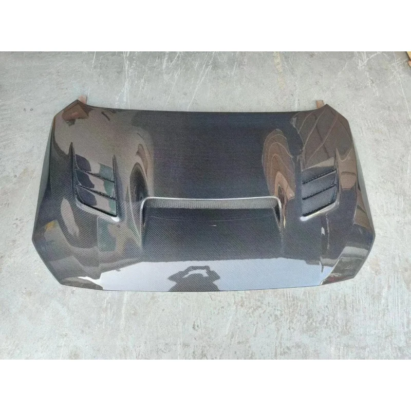 

V Style Vented Carbon Fiber Hood 2015-2022 Models