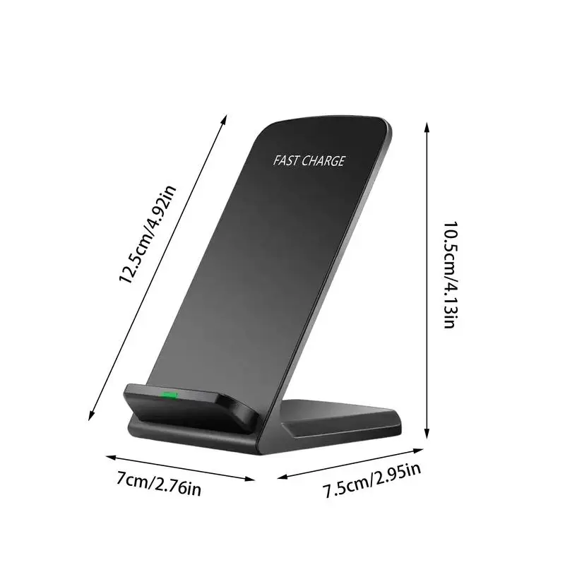 Wireless Charging Phone Holder Cell Phone Stand Phone Desk Stand Holder Foldable Wireless Charger 15w Portable Fast Wireless - Image 6