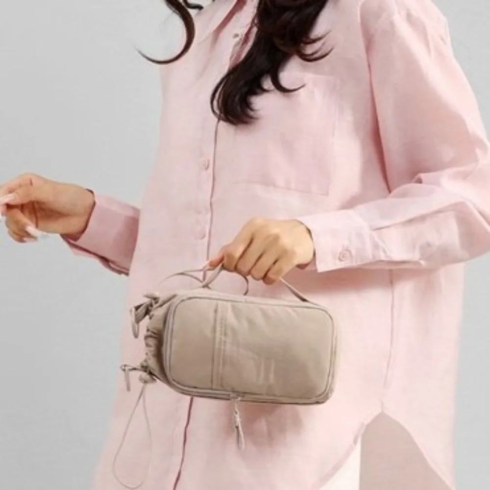 

Multifunctional Crossbody Phone Pouch Large Capacity Handhold Water Bottle Storage Bag Nylon Square Women's Fitness Bag Outdoor