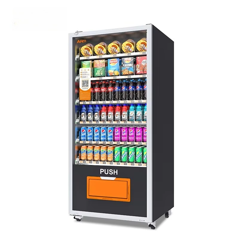 Cost-effectiveness Drinks Vending Machine for Retail Items Cashless QR Code Vending Machine