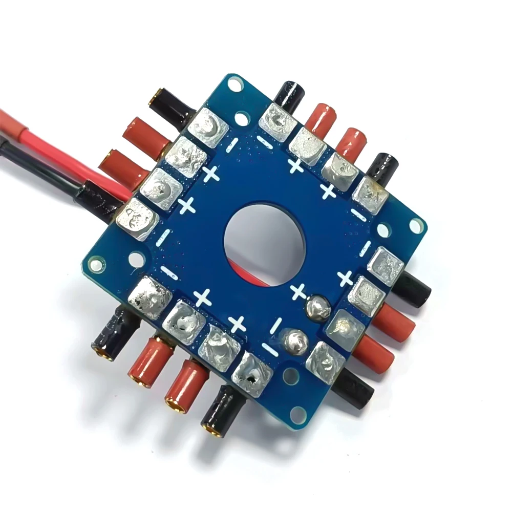 Waterproof ESC Distribution Board Connection Board Soldered T / XT60 Plug & 3.5mm Banana Bullet Connectors For Quadcopter FPV