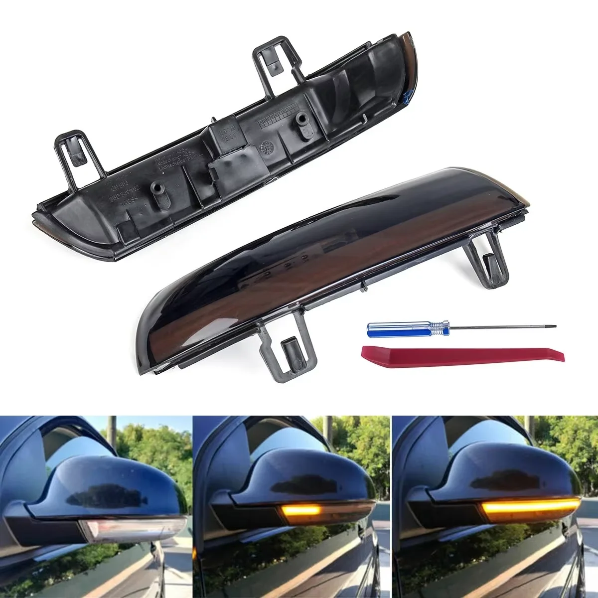 

Dynamic Mirror LED Turn Signal Indicator For VW Golf 5 GTI MK5 B5.5 B6/Jetta