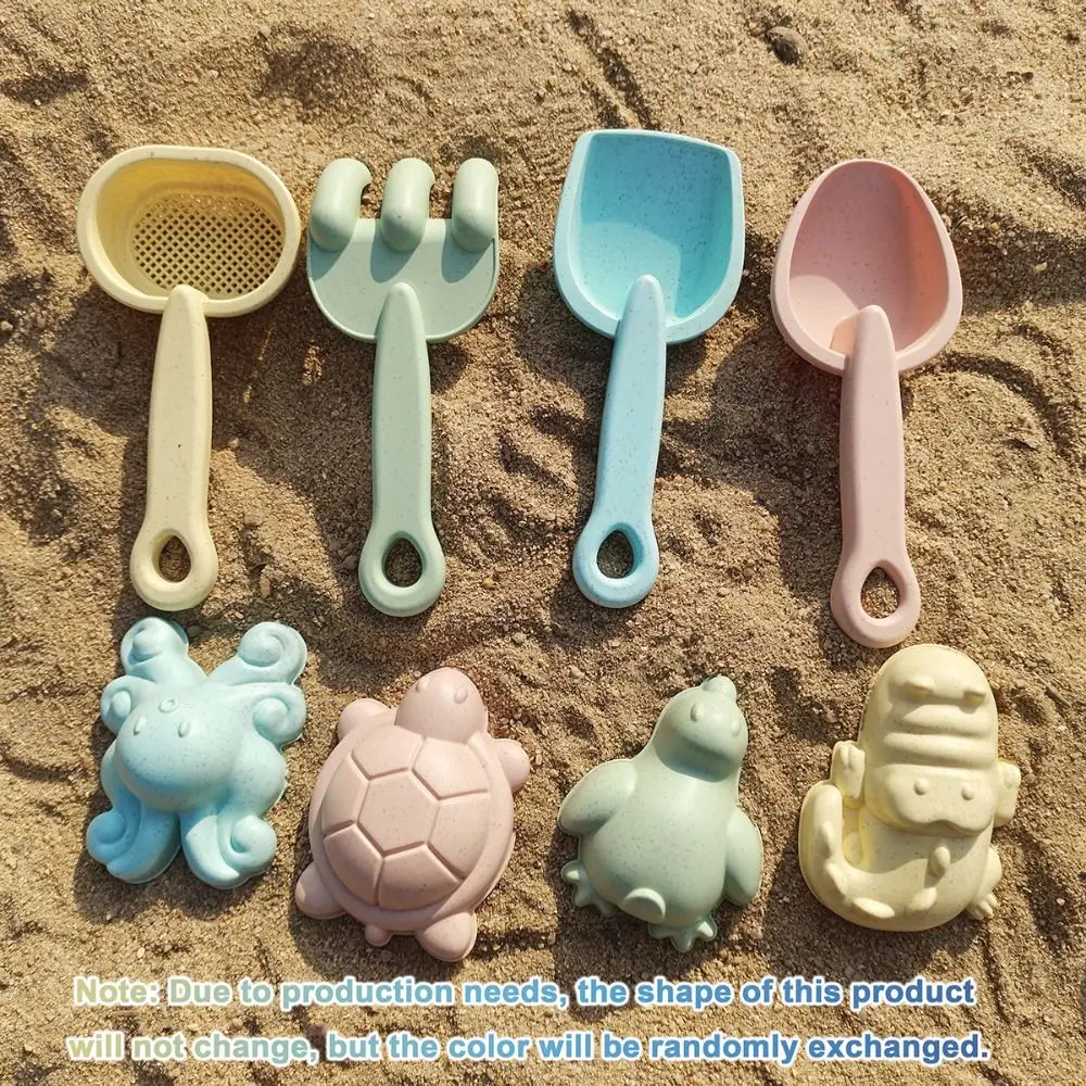 1 Set Bucket Beach Sand Play Toys Plastic Shovel Beach Bucket Toys Portable Lightweight Beach Play Toys Beach Party