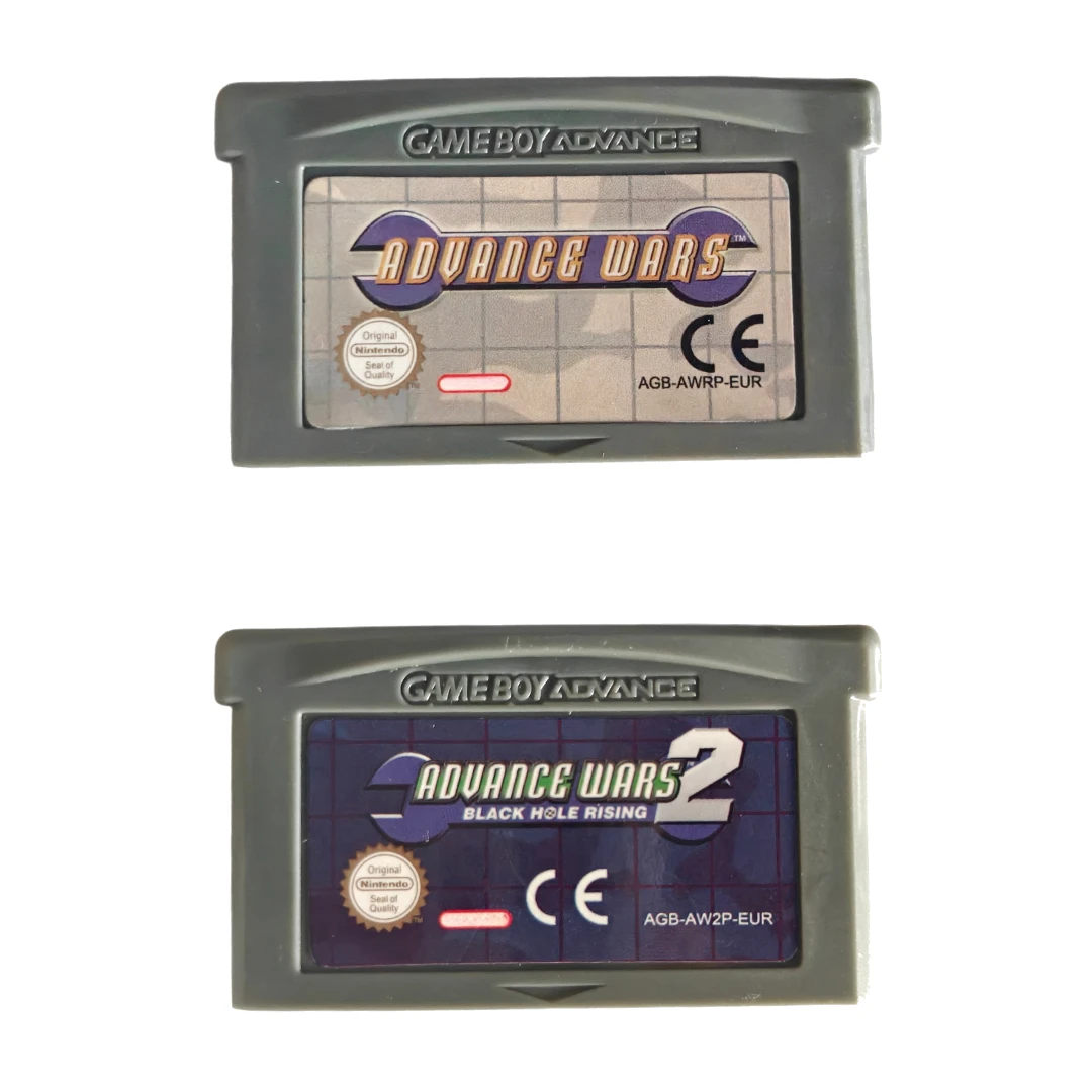 16 rodzajów kartridży do GBA:  – Gaming Console Old School recenzja i cena