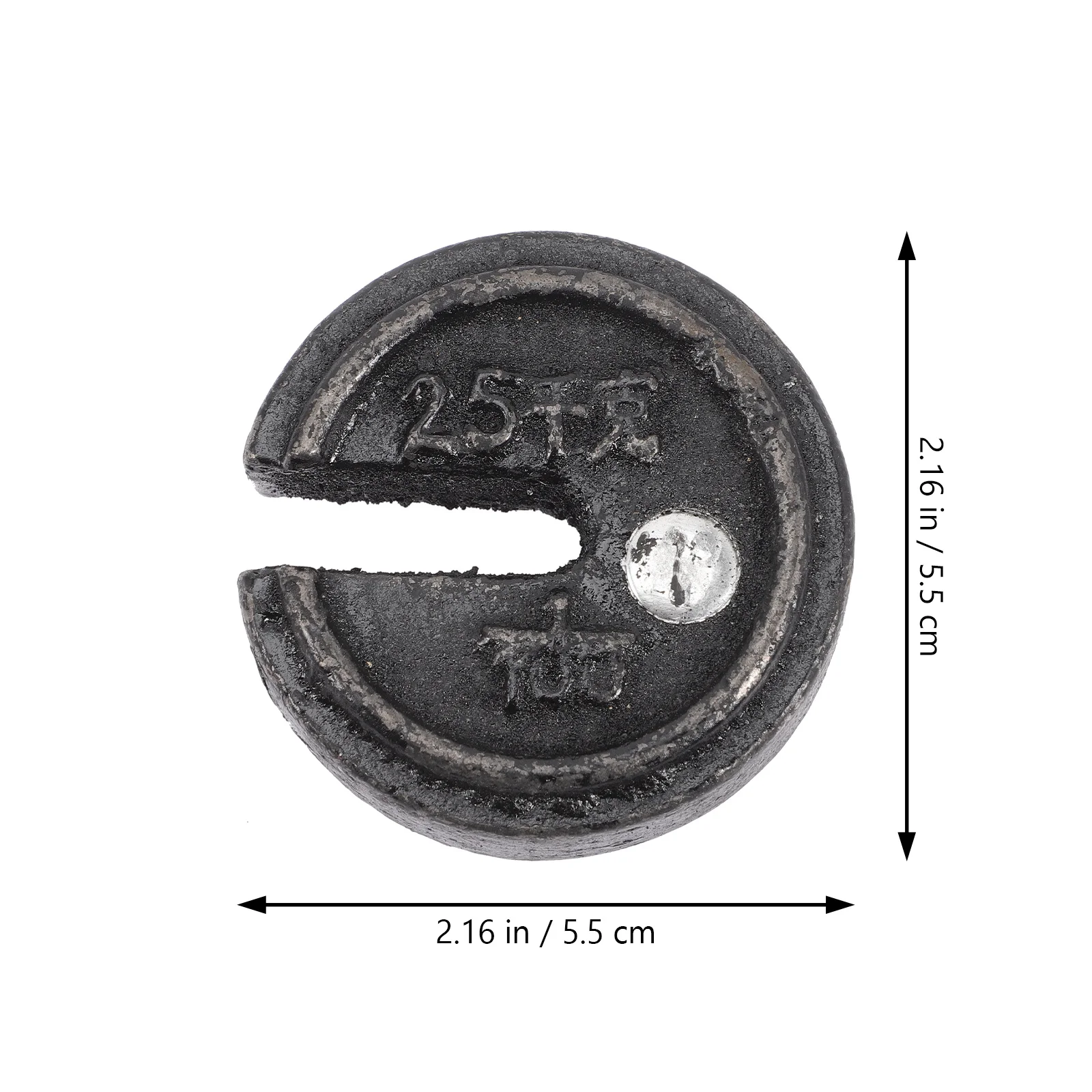 Cast Iron Weight For Chinese Medicine Tea Leaf Balance Scale Retro Small Metal Replacement Anti-Wear Iron Weight