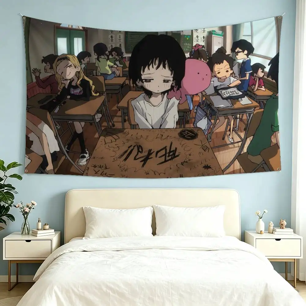 Anime T-Takopii no Genzai  Flag Suitable For Party Club Outdoor Interior Wall Decoration Banner Fans Gift