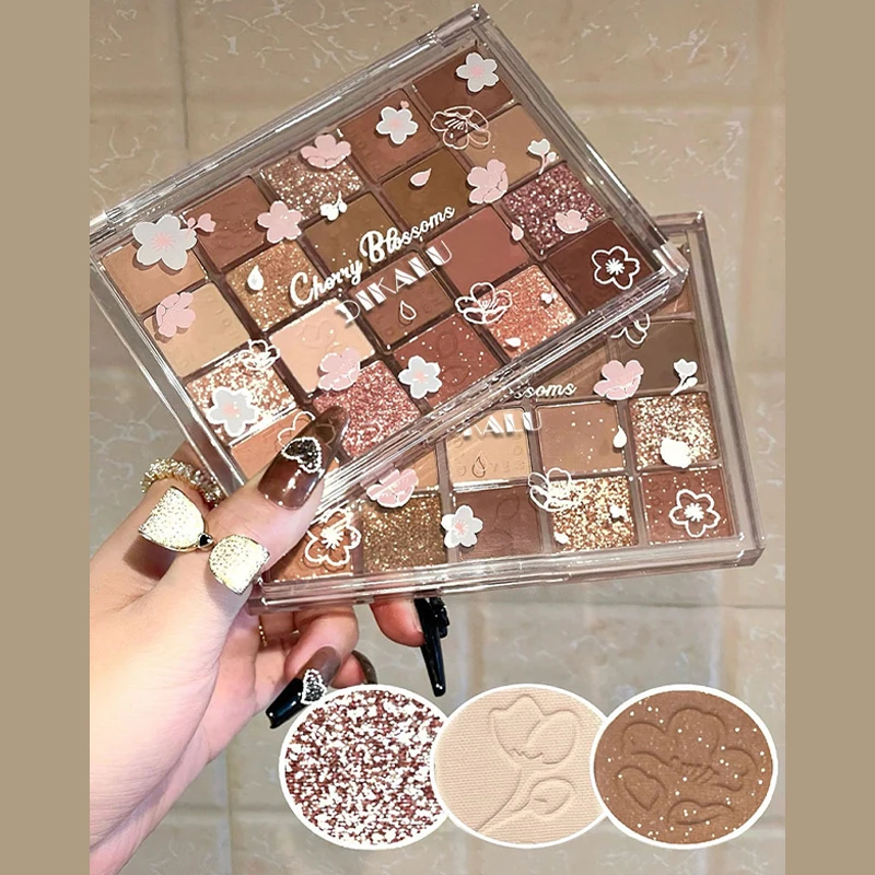 Paleta de sombras de ojos de alta calidad, brillo duradero, encantador maquillaje de ojos, pigmentos brillantes, Cosméticos de maquillaje coreanos para mujer, nuevo