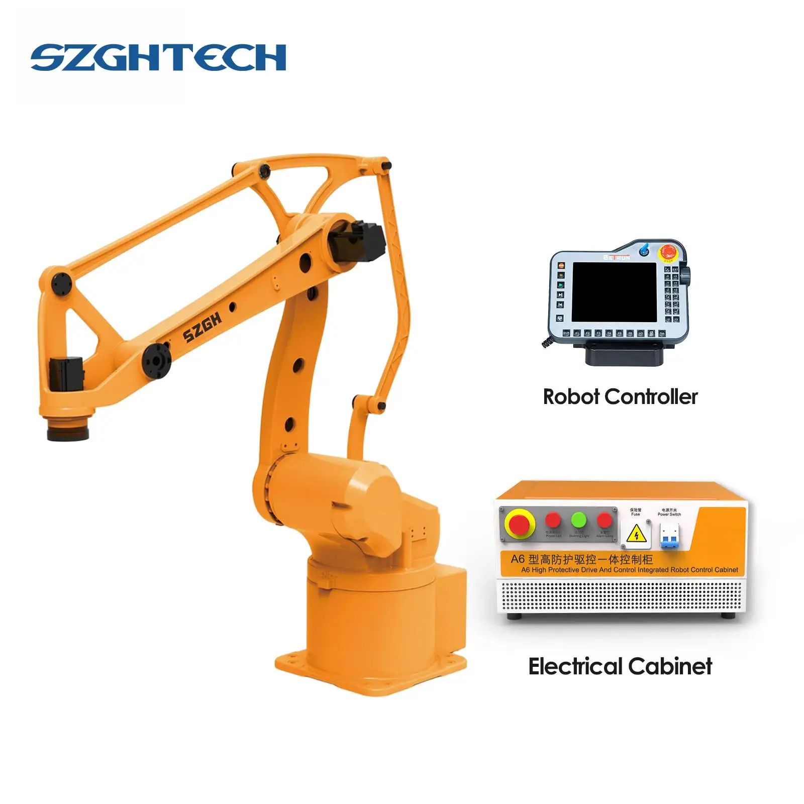 Robotic arm 4 axis pick and place articulated  robot arm industrial robot arm 6 axis for materials handling